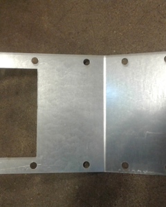 Grain Outlet Left stairs2 for suction/Drum Cl. T1 M&M